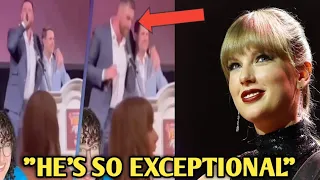 "Exclusive:🔴Lip Reader Decodes Taylor Swift's Reaction to Travis - you won't believe she said this!