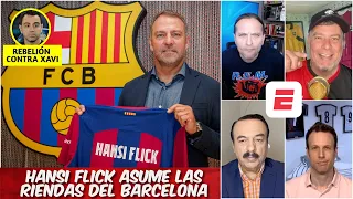 HANSI FLICK es NUEVO ENTRENADOR DEL BARCELONA. La REBELIÓN contra XAVI en el vestuario | Exclusivos