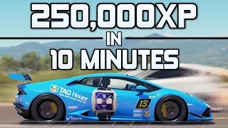 Forza Horizon 3 - 250,000XP in 10 MINUTES - The New Best XP Method