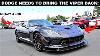 Dodge Viper ACR Extreme: How Is This Street Legal?!?