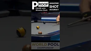 Proof Filler Have Amazing Shot Accuracy with Wooden Shaft | Joshua Filler #shorts