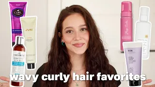 all the Wavy/Curly hair styling products I can't live without!
