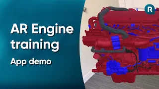 Augmented Reality Demo: Engine Training