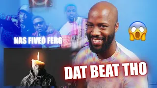 Nas - Spicy (ft Fivio Foreign and A$AP Ferg) Reaction | This Beat Tho 😮🔥🔥🔥