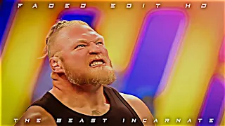 Brock Lesnar •Faded Edit Hd 💥| Brock Remixz