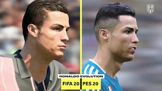 The Evolution of Cristiano Ronaldo on FIFA and PES