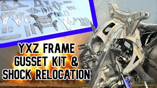 BOMBPROOFING THE YXZ FRAME - RAYSCAR DESIGNS FULL FRAME GUSSET KIT AND FRONT SHOCK RELOCATION KIT