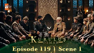 Kurulus Osman Urdu | Season 4 Episode 119 Scene 1 I Allah is rishte ko mubarak kare!