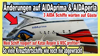 2 AIDA Schiffe mit NEUERUNGEN an Bord 🔴 Abwrack-Rekord in der Kreuzfahrt, Costa, Mein Schiff, MSC...