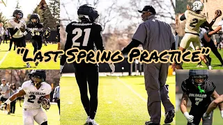 LAST COLORADO FOOTBALL SPRING PRACTICE WITH T.O. IN ATTENDANCE!! FINAL LOOK BEFORE THE SPRING GAME!!