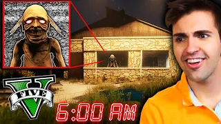 No creerás quien ESTABA EN ESTA CASA a LAS 6:00 AM en GTA 5 !!