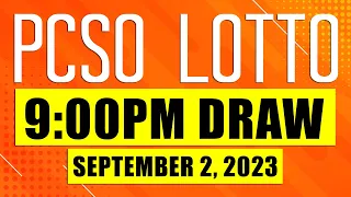 🔴 Swertres, EZ2 Lotto Result Today Live, 9PM September 2, 2023