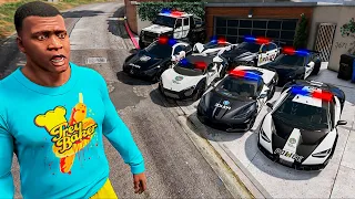 COLECIONANDO CARROS RAROS DA POLÍCIA NO GTA 5