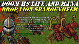 TAKING HS IN THE LIFE AND MANA OF GAZ'HARAGOTH, DROP LION SPANGENHELM, GUTEK FULL TRAP, #GWTIBIA
