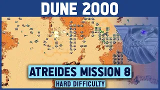 Dune 2000 - Atreides Mission 8 - Hard Difficulty - 1080p