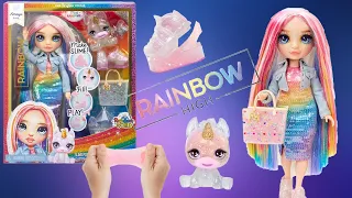 Набор со Слаймом и Куклой Амайя Рейн Rainbow High Slime Kit Обзор-Распаковка