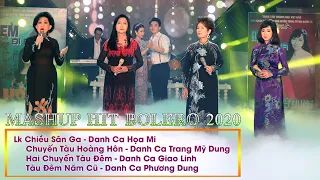 MASHUP BOLERO | Lk Tàu Đêm Đợi Chờ - Tứ Đại Danh Ca Họa Mi, Trang Mỹ Dung, Giao Linh, Phương Dung