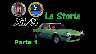 Bertone Fiat X1/9 : La Storia - Parte 1 .  La monografia più completa