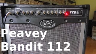 Peavey Bandit 112 clean channel reverb demo