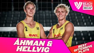 🇸🇪 Swedish Jump Setting at its Finest | Åhman & Hellvig's Top Offensive Plays of 2022