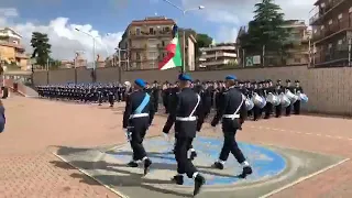 Bandiera Polizia Penitenziaria 73° anniversario della nascita della Repubblica Italiana.