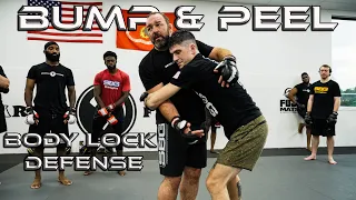 Bump & Peel – Body Lock Takedown Defense