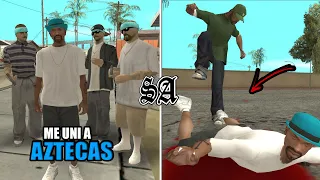 Nunca unas a Cj a Los Aztecas En El GTA San Andreas! Creepypasta Loquendo 2022