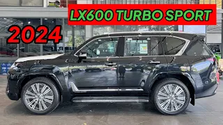 2024 Lexus LX600 Turbo Sport - Ultra Luxury SUV | Black Color