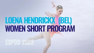 Loena HENDRICKX (BEL) | Women Short Program | Espoo 2023 | #EuroFigure