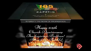 Iglesia ni cristo 105th.anniversary july 27,1914-july 27,2019