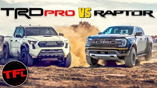 What Truck Should I Buy? Toyota Tacoma TRD Pro or Ranger Raptor?