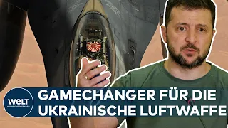 ERHÄLT DIE UKRAINE BALD DEN "GAMECHANGER"?: "F-16 Sehr hilfreich für eine erfolgreiche Offensive"
