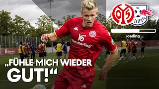 Jonathan Burkardt blickt mit uns auf das Spiel gegen Leipzig | #M05RBL | #05ertv | Saison 2022/23