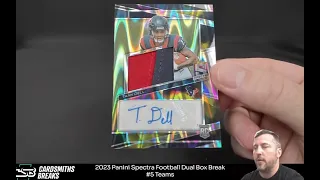 2023 Panini Spectra Football Dual Box Break #5