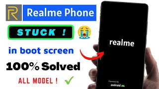 Solved Realme Mobiles Stuck in Boot Screen |Freez on Realme Logo - Realme Boot Loop Problem Solved