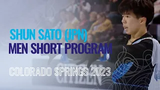 Shun SATO (JPN) | Men Short Program | Colorado Springs 2023 | #FigureSkating