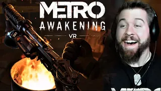 Euclid's "Metro Awakening | Announce Trailer | Meta Quest + PS VR2 + Steam VR" REACTION