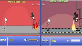 Henry Stickmin OLD vs NEW - Final Fantasy Right Hand Man fight reference