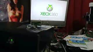 Xbox 360 slim arranca en 4 segundos con el RGH 3 instalado con el programador pico...