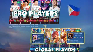 WHEN 🇵🇭 PH PRO PLAYERS MEET GLOBAL PLAYERS IN RANK GAMES..🤯