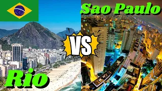 🇧🇷 From Rio De Janeiro To Sao Paulo Brazil | What Are The Differences?