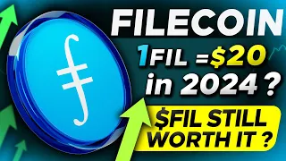 FIL ( FILECOIN ) Big Move Coming | Turn $100 to $1000 | 1 FIL = $20 in 2024 ? | FIL Still Worth it ?