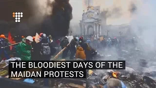 The Bloodiest Days of the Maidan Protests  February 18 20, 2014  Kyiv, Ukraine