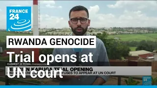 Trial of elderly Rwanda genocide suspect opens at UN court • FRANCE 24 English