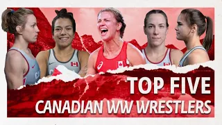 Top Five Active Canadian Women’s Wrestlers