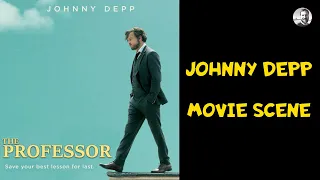 The Professor (2018) - starring Johnny Depp - Scene Clip of Richard managing his class without care