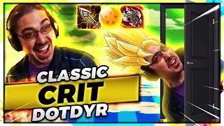 SUPER SAIYAN CRITDYR HARD CARRIES THE GAME!!!! | CLASSIC DOTDYR