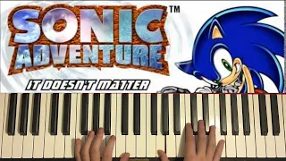 Sonic Adventure - It Doesn't Matter (Piano Tutorial Lesson)