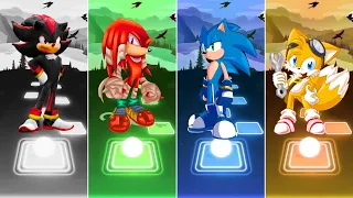 Shadow - Knuckles - Sonic - Tails | Tiles Hop