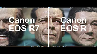 EOSR7 & EOS R comparison